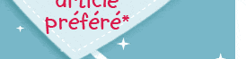 -50% sur votre article préféré