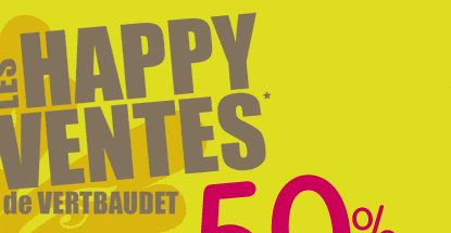 Les HAPPY VENTE de Verbaudet