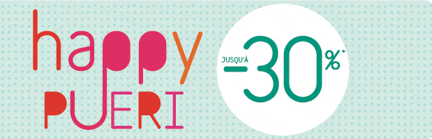 Happy Pueri jusqu'&agrave; -30%