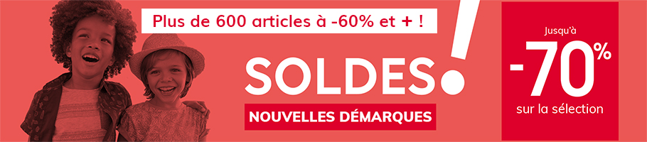 Soldes ! Jusqu'à -70% sur la sélection Soldes ! Jusqu'à -70% sur la sélection