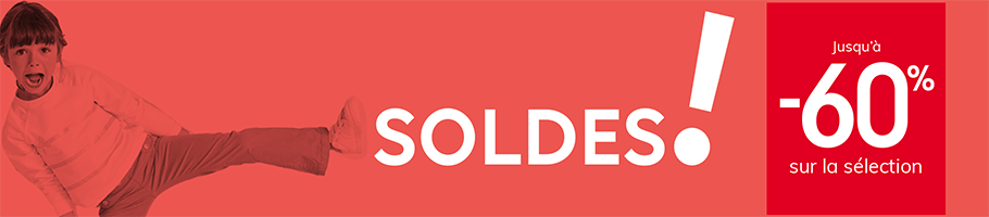 Soldes ! Jusqu'à -60% sur la sélection Soldes ! Jusqu'à -60% sur la sélection