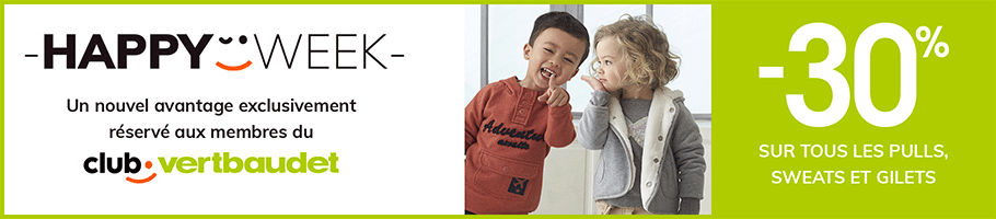 -30% sur tous les pulls, sweats et gilets -30% sur tous les pulls, sweats et gilets
