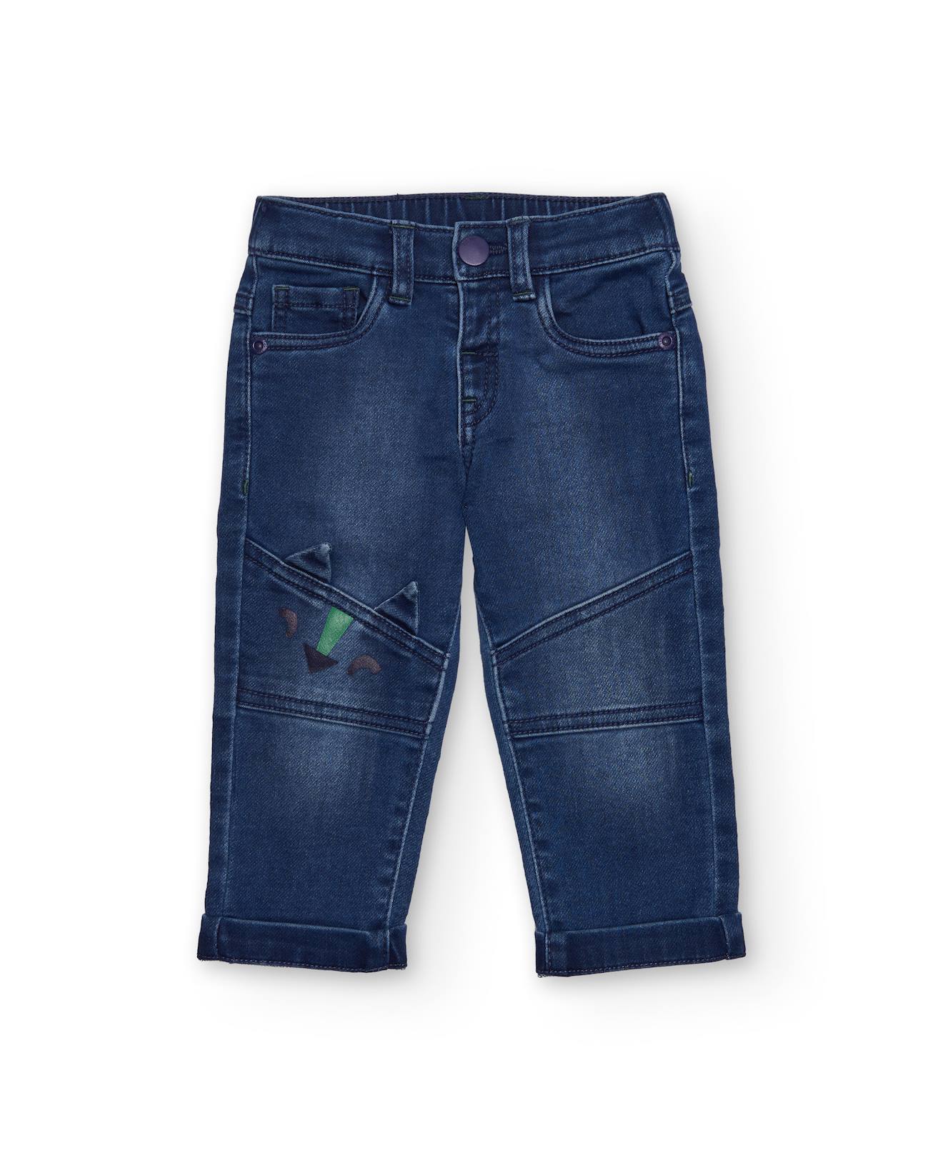Pantalon-pull Bleu Dinosaure First Impressions - Taille 12 Mois, 100% Coton, Neuf Avec étiquette, Trop Mignon Pour Bébé Garçon !