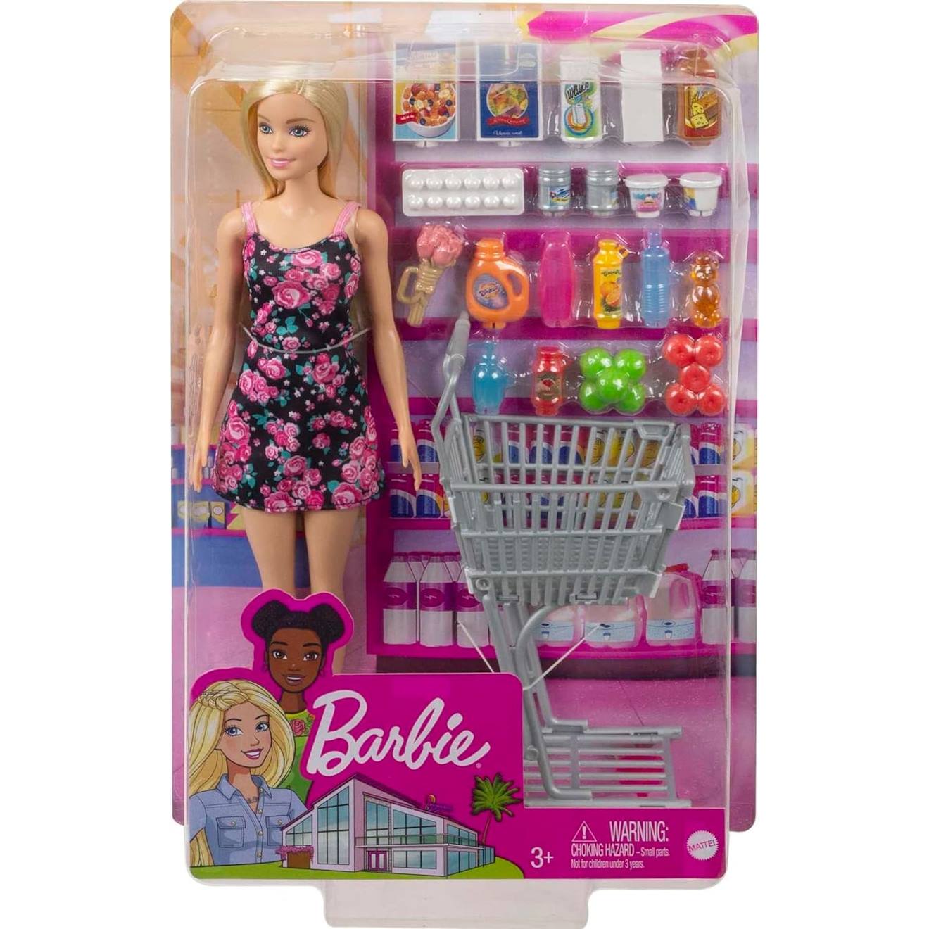 Barbie heure du shopping multicolore Mattel