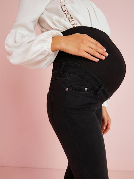 Jean droit de grossesse entrejambe 85 noir 5 - vertbaudet enfant 