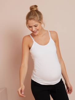 Sélection allaitement-Vêtements de grossesse-Lot de 2 débardeurs d'allaitement fines bretelles