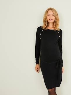Sélection allaitement-Vêtements de grossesse-Robe tricot de grossesse et d'allaitement