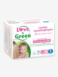 Couches hypoallergéniques T5 x 40 LOVE & GREEN  - vertbaudet enfant