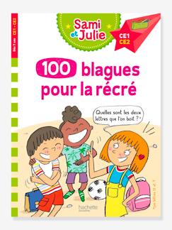 Rentree des classes primaire-Livre éducatif Sami et Julie - 100 blagues de Sami et Julie, pour la récré - HACHETTE ÉDUCATION