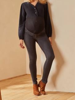 Vêtements de grossesse-Pantalon-Super skinny de grossesse effet jean