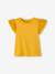 Ensemble T-shirt noué et pantalon fluide imprimé fille jaune d'or 2 - vertbaudet enfant 