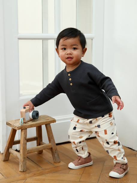 Bébé-Ensemble bébé T-shirt et pantalon en molleton