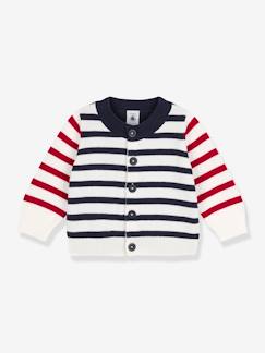Cardigan bébé en tricot coton PETIT BATEAU  - vertbaudet enfant