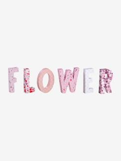 Mot en carton "FLOWER" - vertbaudet enfant Linge de maison et décoration-Mot en carton "FLOWER"