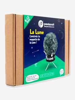 Kit ludo-éducatif 2 en 1 - La Lune - Fabrique une Lune en 3D ! - PANDACRAFT  - vertbaudet enfant