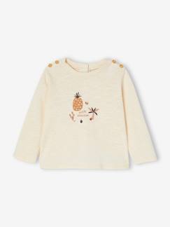 T-shirt bébé en coton flammé  - vertbaudet enfant