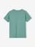 T-shirt Basics personnalisable garçon manches courtes blanc+BLEU+bordeaux+mandarine+marine+sauge+turquoise 33 - vertbaudet enfant 