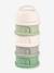 Boîte doseuse de lait 4 compartiments BEABA gris+Mineral grey/pink+vert 11 - vertbaudet enfant 