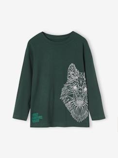 Garçon-T-shirt, polo, sous-pull-T-shirt-Tee-shirt motif animal garçon en coton recyclé