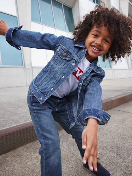 Veste en jean Trucker Jacket LEVI'S® bleu jean 3 - vertbaudet enfant 