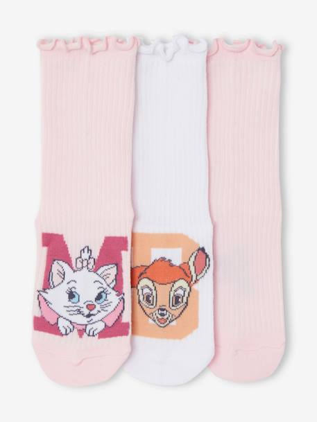 Fille-Lot de 3 paires de chaussettes Disney® Animals