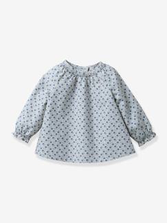 Bébé-Chemise, blouse-Guimpe bébé à smocks CYRILLUS