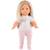 Ensemble leggings pour poupée Ma Corolle 36cm - Corolle - 2 leggings gris et rose ROSE 6 - vertbaudet enfant 