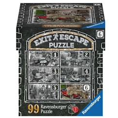 Puzzle escape Ravensburger - Le garage manoir - 99 pièces - Fantastique  - vertbaudet enfant