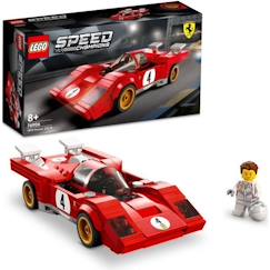 LEGO® 76906 Speed Champions 1970 Ferrari 512 M Modèle Réduit de Voiture de Course, Jouet de Construction pour Enfants  - vertbaudet enfant