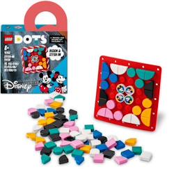 LEGO DOTS 41963 - Plaque à Coudre Mickey Mouse et Minnie Mouse - Jeu de construction créatif pour enfants  - vertbaudet enfant
