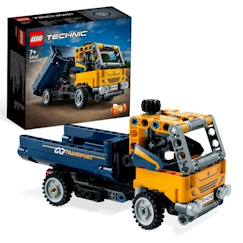 LEGO® Technic 42147 Le Camion à Benne Basculante, 2-en-1, Pelleteuse Jouet, Engin de Chantier  - vertbaudet enfant