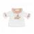 Robe Hiver en Fleurs - Corolle - pour poupée Ma Corolle - Blanc Jaune - Enfant à partir de 3 ans BLANC 1 - vertbaudet enfant 