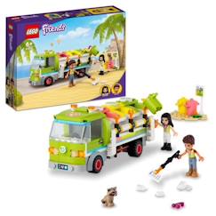 LEGO® Friends 41712 Le Camion de Recyclage, Jouet Éducatif, avec Mini-poupée Emma  - vertbaudet enfant