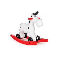 Cheval à bascule en plastique Bob Gallop - JAMARA - Rouge et blanc - Pour enfants de 1 à 3 ans  - vertbaudet enfant