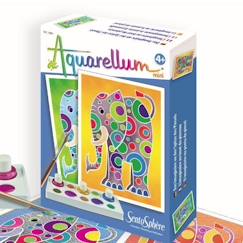 SENTOSPHERE - Aquarellum Mini Elephants - Peinture pour enfants - Mixte - A partir de 3 ans  - vertbaudet enfant