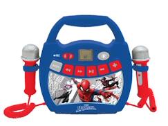 -Enceinte Bluetooth Spider-Man - LEXIBOOK - Effets Lumineux, Micros, Karaoké et Enregistrement