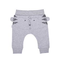 Bébé-Pantalon, jean-Pantalon bébé en coton biologique, TIGROU Gris