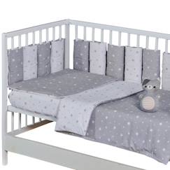 Parure de lit bébé réversible en coton - STELLA - 90x120 cm  - vertbaudet enfant