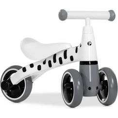 Porteur pour tout-petit 1st Ride Three Zebra Blanc - HAUCK - Tricycle à pousser - 3 roues - A partir de 12 mois  - vertbaudet enfant