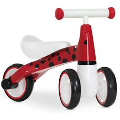 Porteur Ride-on 1st Ride Three Coccinelle Rouge - HAUCK - Tricycle pour enfant - 12 mois à 5 ans - Rouge  - vertbaudet enfant