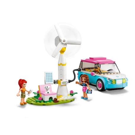 LEGO®  Friends 41443 La Voiture Electrique d’Olivia, Jeu de construction avec Mini Poupées, Eco-éducation pour Enfant de 6 ans et + ROSE 3 - vertbaudet enfant 