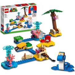 LEGO® 71398 Super Mario Ensemble d’Extension Le Bord de Mer de Dorrie, Jouet de Construction avec Crabe pour Enfants +6 Ans  - vertbaudet enfant