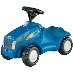 Porteur Rolly Toys New Holland T6010 - Pour Enfant de 18 mois à 2 ans - Bleu  - vertbaudet enfant