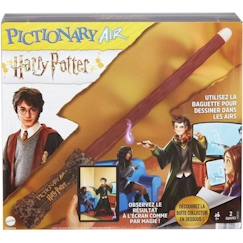 Mattel Games - Pictionary Air Harry Potter - Jeu d'ambiance et de dessin pour toute la famille - Dès 8 ans  - vertbaudet enfant