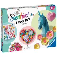 Ravensburger - Be Creative - Paper Art Maxi - A partir de 8 ans  - vertbaudet enfant