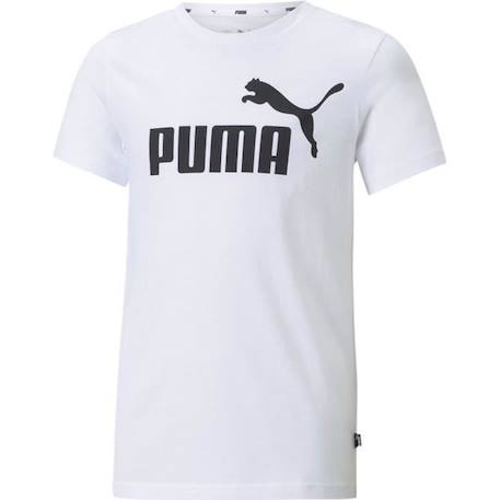 Fille-T-shirt, sous-pull-T-shirt pour enfant Puma No1 Logo - Gris