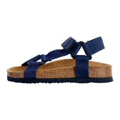Chaussures-Sandales enfant Scholl Monkey Bleu Marine - Scratch - Confortable