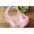 Bavoir bébé en silicone écologique - KINDSGUT - Rose pâle - Etanche et facilement lavable ROSE 3 - vertbaudet enfant 
