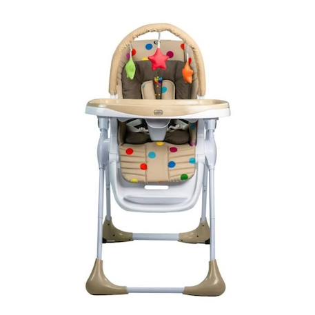 Chaise haute réglable - ASALVO - Manet Windmill - Blanc - Pour enfant de 9 mois à 3 ans - Poids max. 15 kg BLANC 2 - vertbaudet enfant 