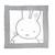 Tapis d'Éveil en Coton Roba Miffy - 100x100 cm - Parc Bébé GRIS 1 - vertbaudet enfant 